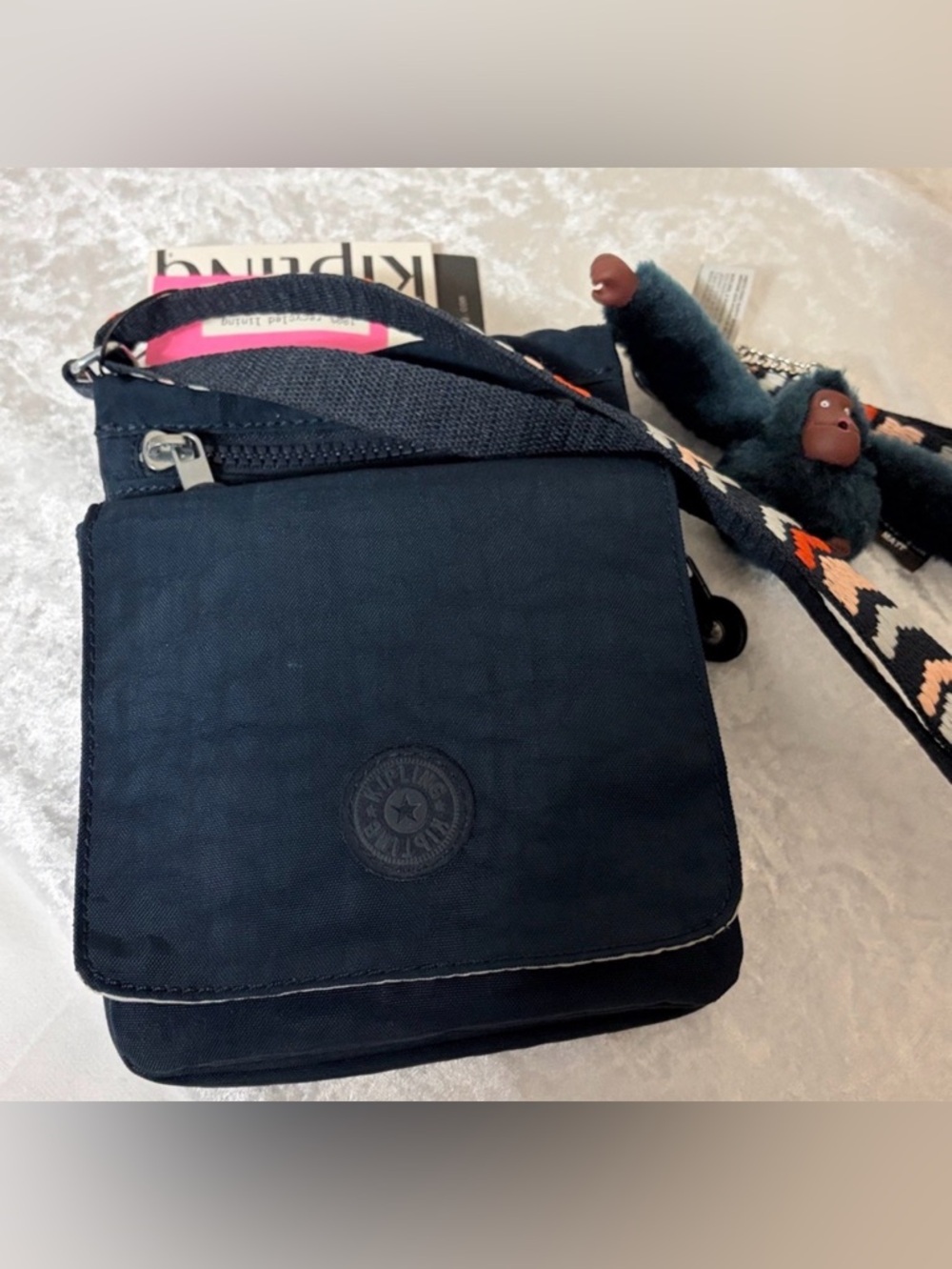 Kipling New Eldorado Crossbody Bag-Blue